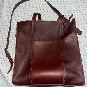 Portland Leather Goods Large Lola in Cognac
